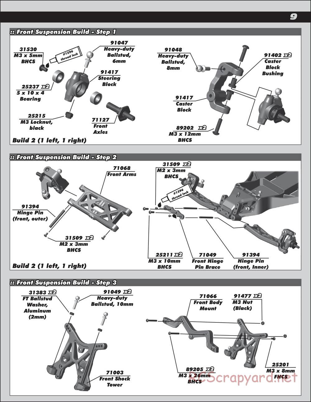 Team Associated - DR10 Drag Race Car - Manual - Page 9